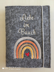 Mutterpasshülle Filz